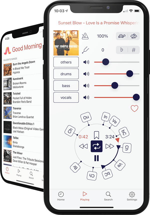 Overview of AudioRetune App UI